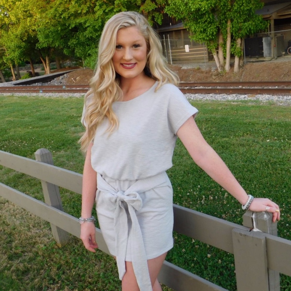 Make it Simple Dress, Grey